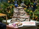 La bûche coffrets de Noël en trompe l'œil de Ladurée 2024 par Julien Alvarez et les créations de fête