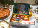 Les bûches et créations de Noël et fêtes de Ladurée 2025