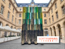 Art Basel Paris 2025 : une installation textile installée dans la cour de l'Hôtel de la Marine - fotor 1760090357522