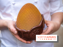 L'oeuf de Pâques gaufrette et chocolats du Ritz Paris le Comptoir