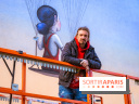 Seth et sa nouvelle fresque street-art XXL  Paris 13e - photos - A7200155