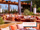 La terrasse en rooftop du Kinugawa à l'hôtel Sax Paris 7e