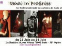 Mode in Progress, 1er festival alternatif  des artistes de mode et de spectacle