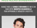 Le Cooking Show de Monoprix avec Alexis Braconnier
