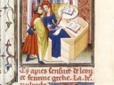 exposition Art d'Aimer BNF, Boccace, Les cleres femmes,  manuscrit, début XVème siècle.