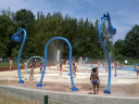 L'Aire de jeux d'eau de la base de loisirs de Saint-Quentin en Yvelines