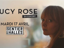 Lucy Rose en concert au Sentier des Halles de Paris en avril 2018