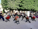 Fête de la Musique 2019 sur la Place du Louvre avec le Paris Taiko Ensemble 