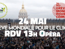 Grève Mondiale pour le Climat à Paris le 24 mai 2019