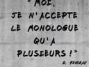 Un monsieur qui n'aime pas les monologues au Théo Théâtre 