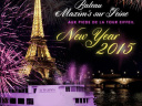 BATEAU MAXIM ' S TOUR EIFFEL NOUVEL AN SUR LA SEINE