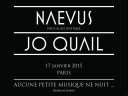 Naevus (solo & acoustique) et Jo Quail