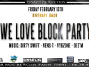 We Love Block Party Birthday 2 ans