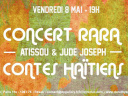 Concert Rara & Lecture de contes haïtiens -  Atissou & Jude Joseph