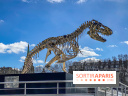 Tyrannosaurus Rex, l'installation de l'artiste Philippe Pasqua au Port de la Conférence