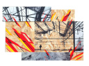 Exposition des street artist Lek et Katre, Urban Strata, à la galerie Joël Knafo