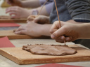 Atelier de gravure au Musée d’Archéologie nationale