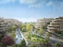 Immobilier : une ville de bureaux en bois se construit aux portes de Paris 