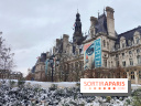 La Neige à Paris - Hôtel de Ville