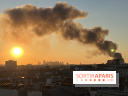 Paris : Incendie en cours dans le nord de la capitale