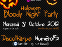 Halloween Bloody Night Party