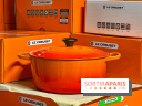 Braderie Le Creuset, la célèbre cocotte en fonte émaillée française, à l'Espace Champerret ce week-end