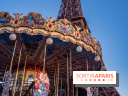 Visuel Paris Tour Eiffel manège enfants