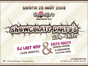 Showcolate Party, Chocolat, La Croche, Soirée, Paris, Clubbing