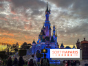 Visuels Disneyland Paris - château coucher de soleil