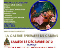 MARCHE DE NOEL-GALERIE EPHEMERE DU CADEAU