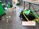Visuel actualités - poubelle brûlée manifestation
