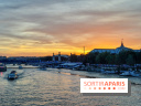 Visuels Paris - La Seine - Coucher de soleil