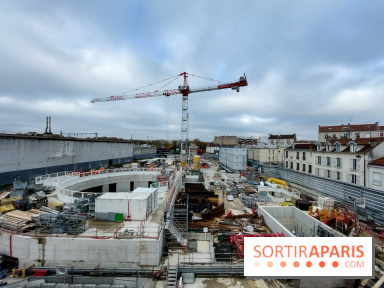 Le Grand Paris Express, visite du chantier de la gare Saint-Maur - Créteil, nos photos