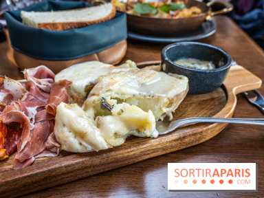 Raclette italienne chez I Grappoli à Paris