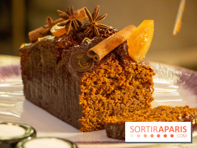 Tea Time de Noël 2022 à l'Hotel de Crillon pain d'épices