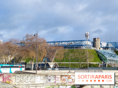 Visuels salles de spectacle et théâtres - Accor Arena Paris extérieur