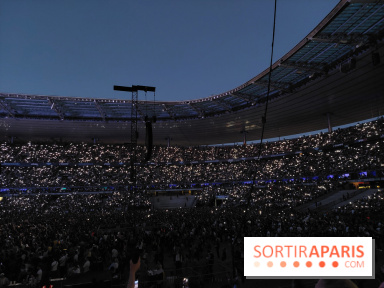 Visuels salles de spectacle et théâtres - concert Stade de France - nuit