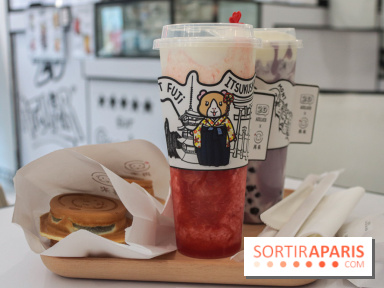 2D atelier, le salon de thé en noir et blanc