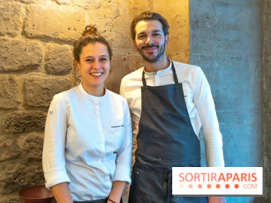 Ambos restaurant Paris - Cristina et Pierre Chomet - portrait