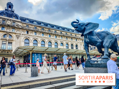 Musée d'Orsay, collection permanente  - Statue extérieur parvis musée