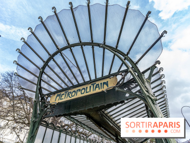 Le dernier édicule de type B d'Hector Guimard - Métro Porte Dauphine