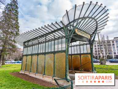  Le dernier édicule de type B d'Hector Guimard - Métro Porte Dauphine  -  A7C5204