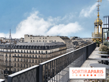 Bar Perché, café littéraire - terrasse du Printemps Haussmann  - B5FFB4C6 3B10 4491 B378 114B3E7E4891