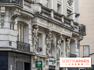 Façade immeuble Journal du Soir - La France -  A7C8664