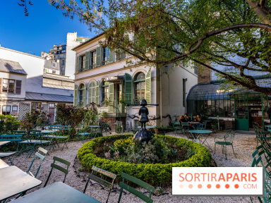 Le café - Salon de thé et terrasse Rose Bakery au Musée de la Vie Romantique
