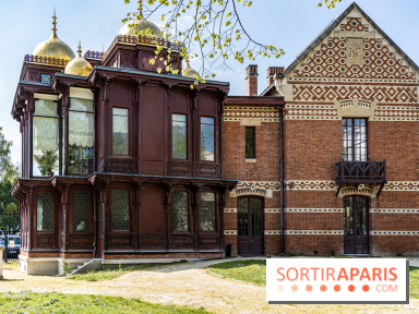 Parc de Bécon à Courbevoie - Pavillon des Indes - Cerisiers en fleurs -  A7C9988