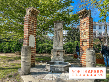 Parc de Bécon à Courbevoie - Pavillon des Indes - Cerisiers en fleurs - IMG 5103