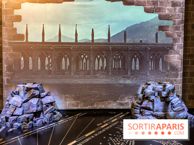 Harry Potter l'exposition bataille poudlard sorts