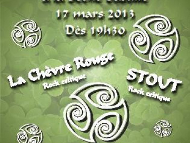 Soirée spéciale Saint-Patrick : STOUT et La Chèvre Rouge en concert