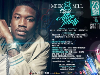 ?? Meek-Mill Official After Party ?? Au Brasil Tropical ?? By Esprit De Paris